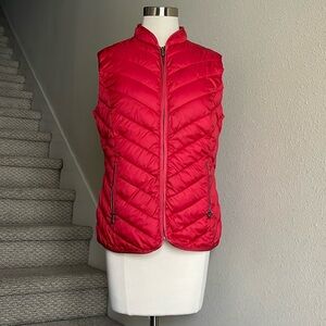 Gerry Webber Collection Sz EU 38/US M/L (?) Red Puffer Vest